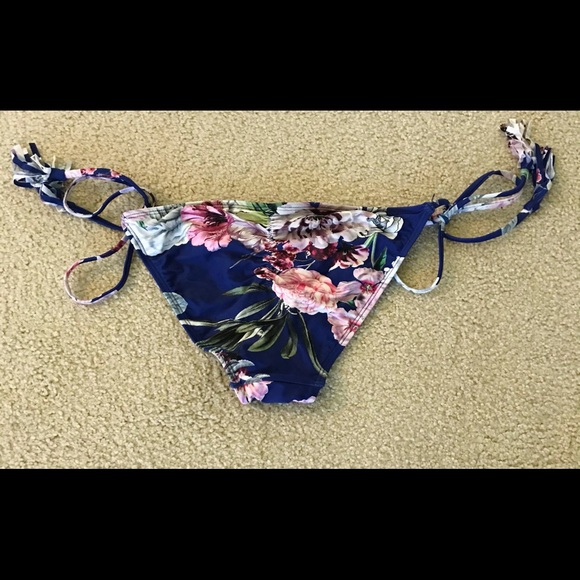 🆕🔥RACHEAL ROY:VERY CUTE-BLUE&FLORAL CHEEKINY 👙SNICH  BOTTOMS TO MAKE BOOTYPOP - Picture 11 of 14